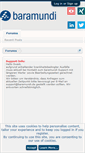 Mobile Screenshot of forum.baramundi.de