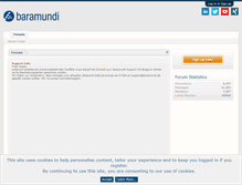 Tablet Screenshot of forum.baramundi.de