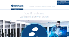 Desktop Screenshot of baramundi.com